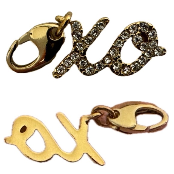Kate Spade Gold XO Charm with Sparkling Accents - Picture 3 of 6